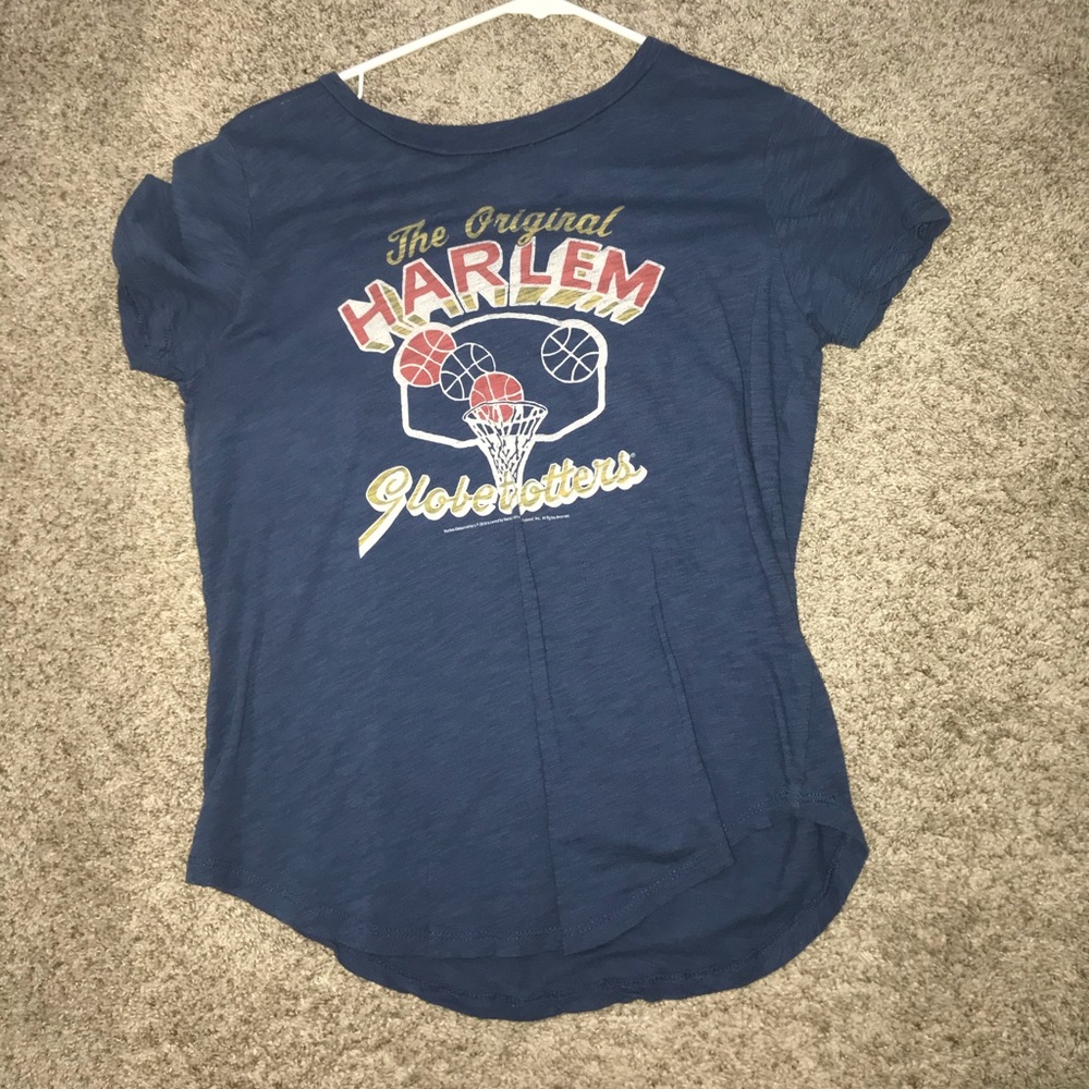 blue t-shirt